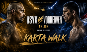 Usyk vs Verhoeven: karta walk – kto zawalczy na gali Glory in Giza